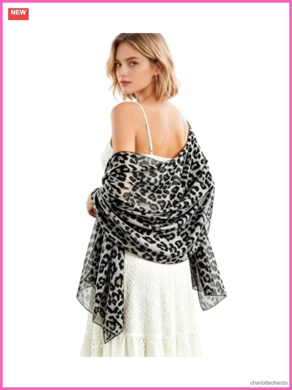 Chiffon Shawls Wraps Lightweight Silky Scarf for Wedding Prom Evening Dresses
